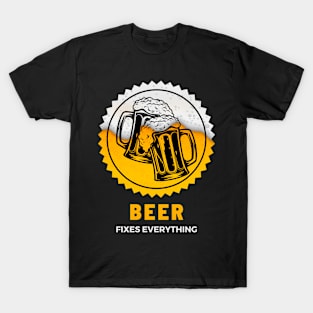 Beer Fixes Everything T-Shirt